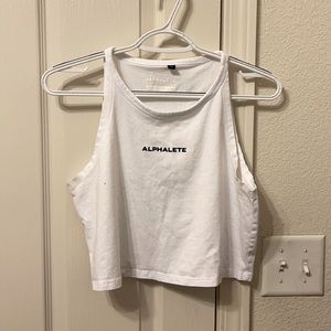 Alphalete sleeve less top